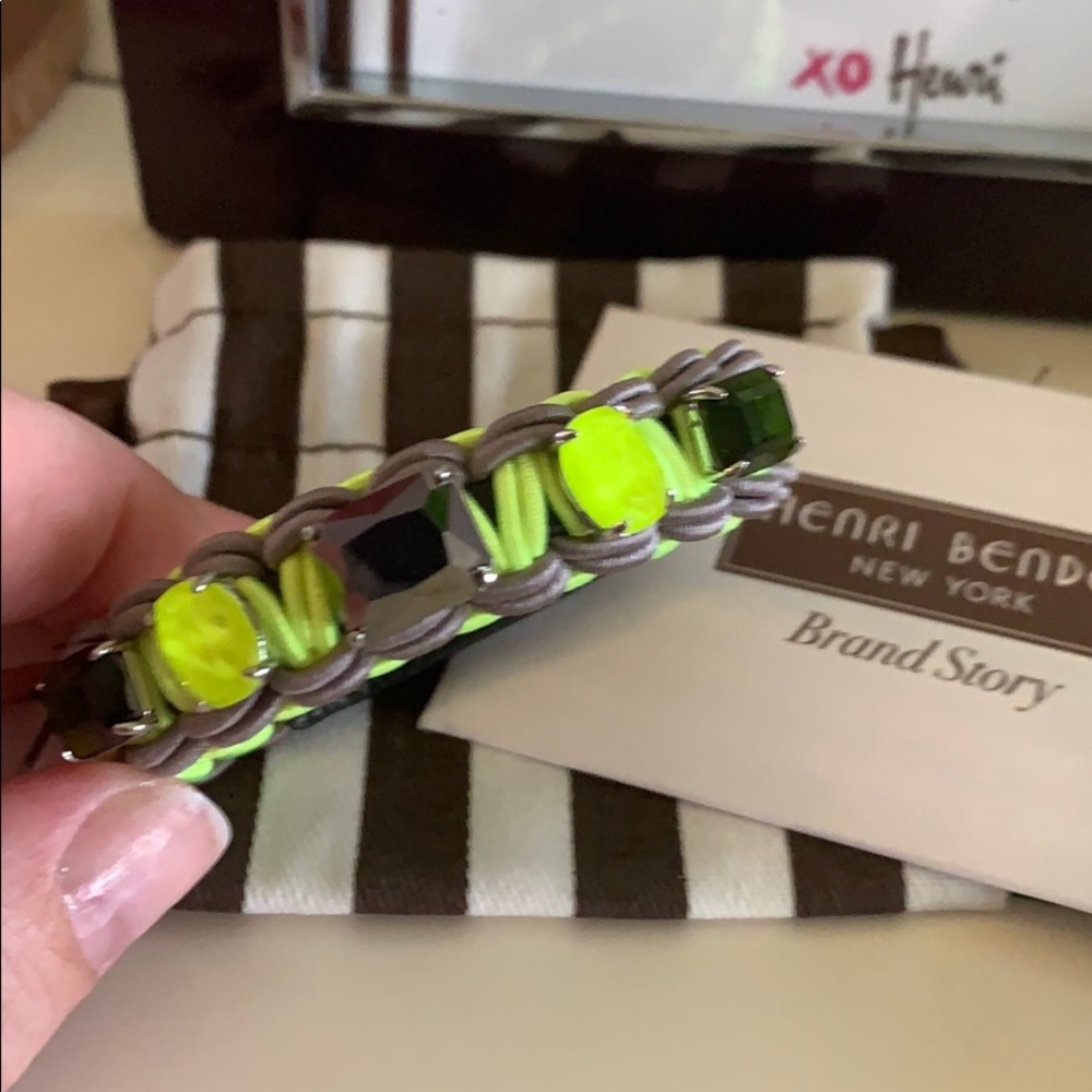 Henri Bendel Bracelet with Pouch and Gift Bag